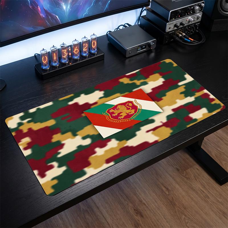 Hungary Football Crest Mouse Pad, Extended Non Slip Rubber Desk Mat for Gaming Office Laptop Fan Gift
