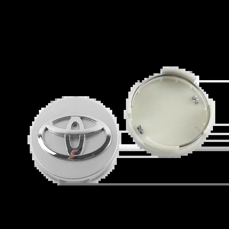 for Toyota LEVIN Land Corolla Supra Prado Prius  Rav4 Aqua CamryCar Wheel Center Hub Cap Logo Stickers Rim Cover Emblem Styling