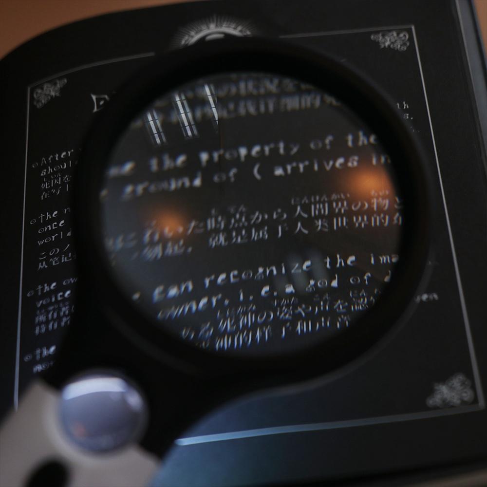 Lupe Vergrößerungsglas LED-Licht Handheld Lupe Mini Reparaturwerkzeug