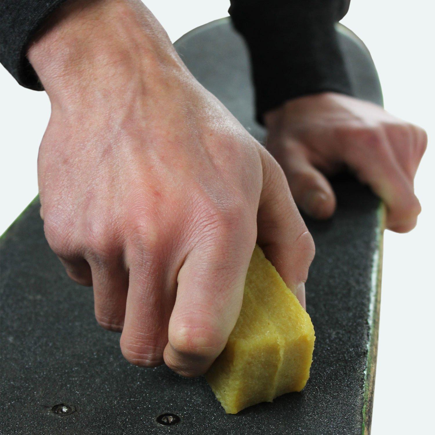 

Skateboard Grip Cleaner Diamond Stain Remover Soft Candy Cube Erasing Grip Gun жёлтый