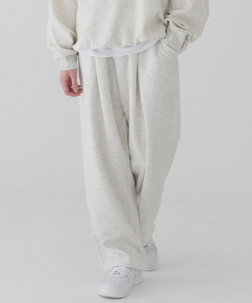 PIANER [2 Pack] Essential One-Tuck Wide Sweatpants (3 Colors)