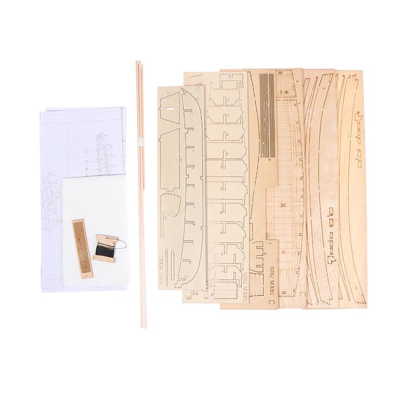 Chinesisches Sandboot aus Holz, Bausatz, DIY, handgefertigt, antikes Schiffsmodell