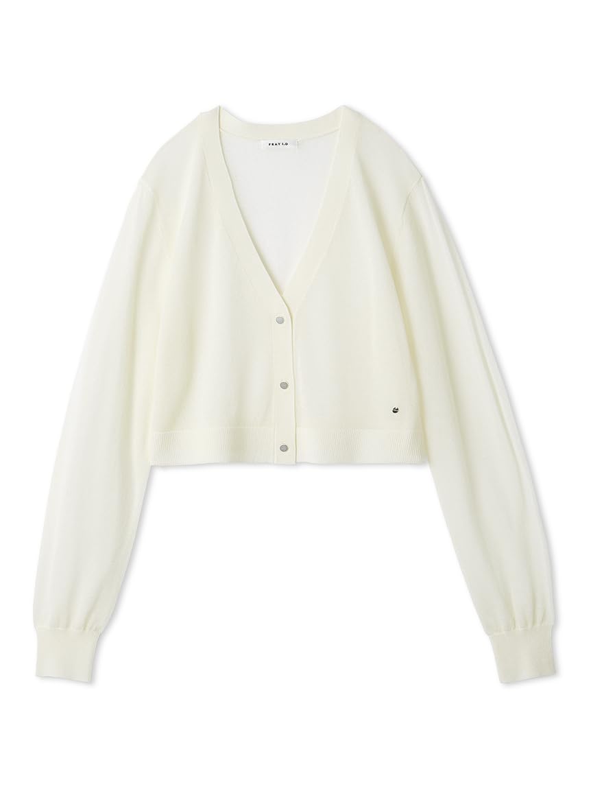 

Sheer knit cardigan FWNT254303FWHT