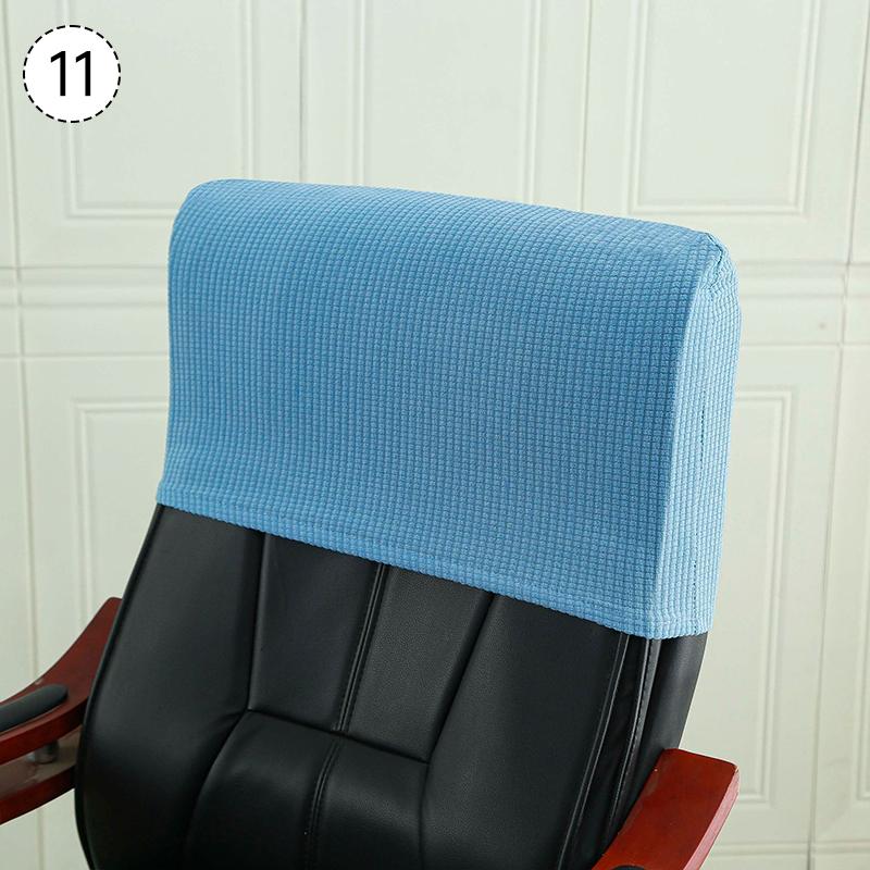 Elastic Chair Headrest Cover Home Office Armchair Backrest Head Pillow Covers Protection Dustproof Gaming Chair Slipcover