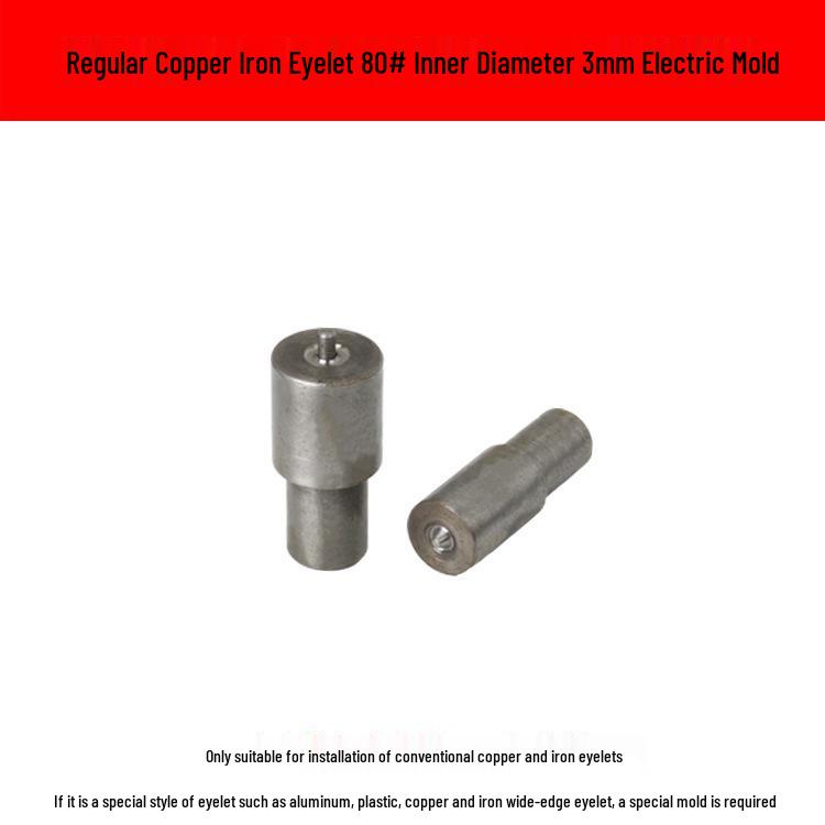 Copper Iron Eyelet & Rivet Installation Tool for Shoes