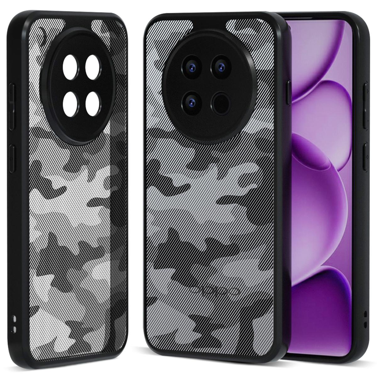 

IBMRS For Oppo Find X8s 5G Case Soft TPU Frame Hard PC Back Anti-Fall Phone Cover