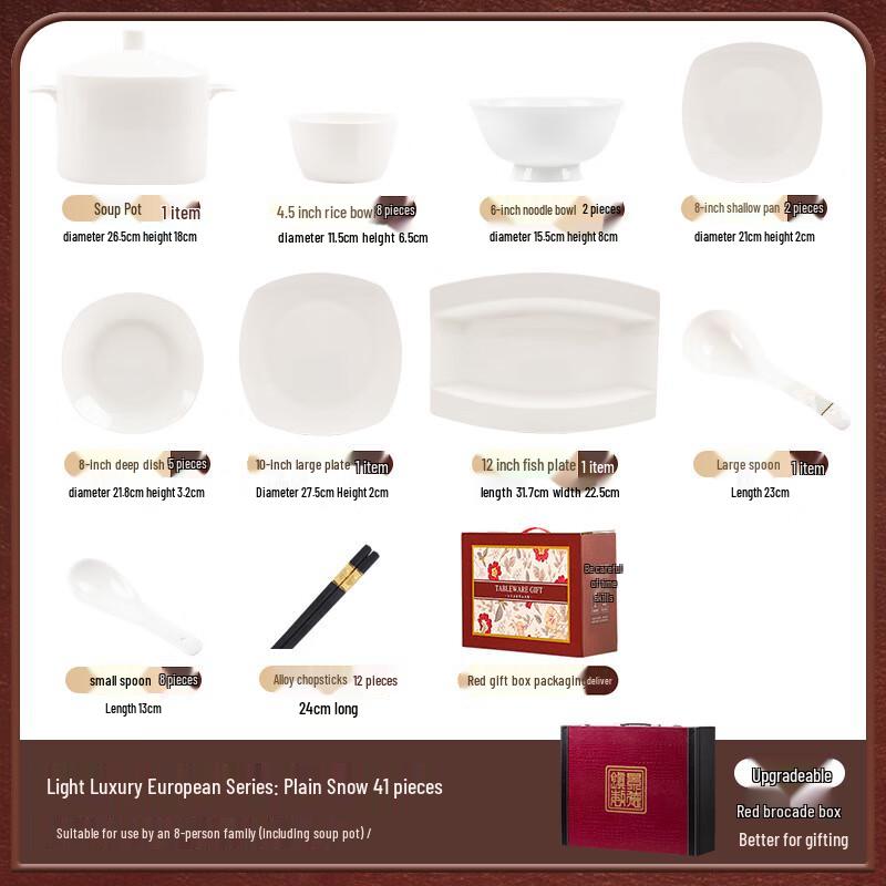 MoDe Lanka Minimalist Underglaze Ceramic Dinnerware Set