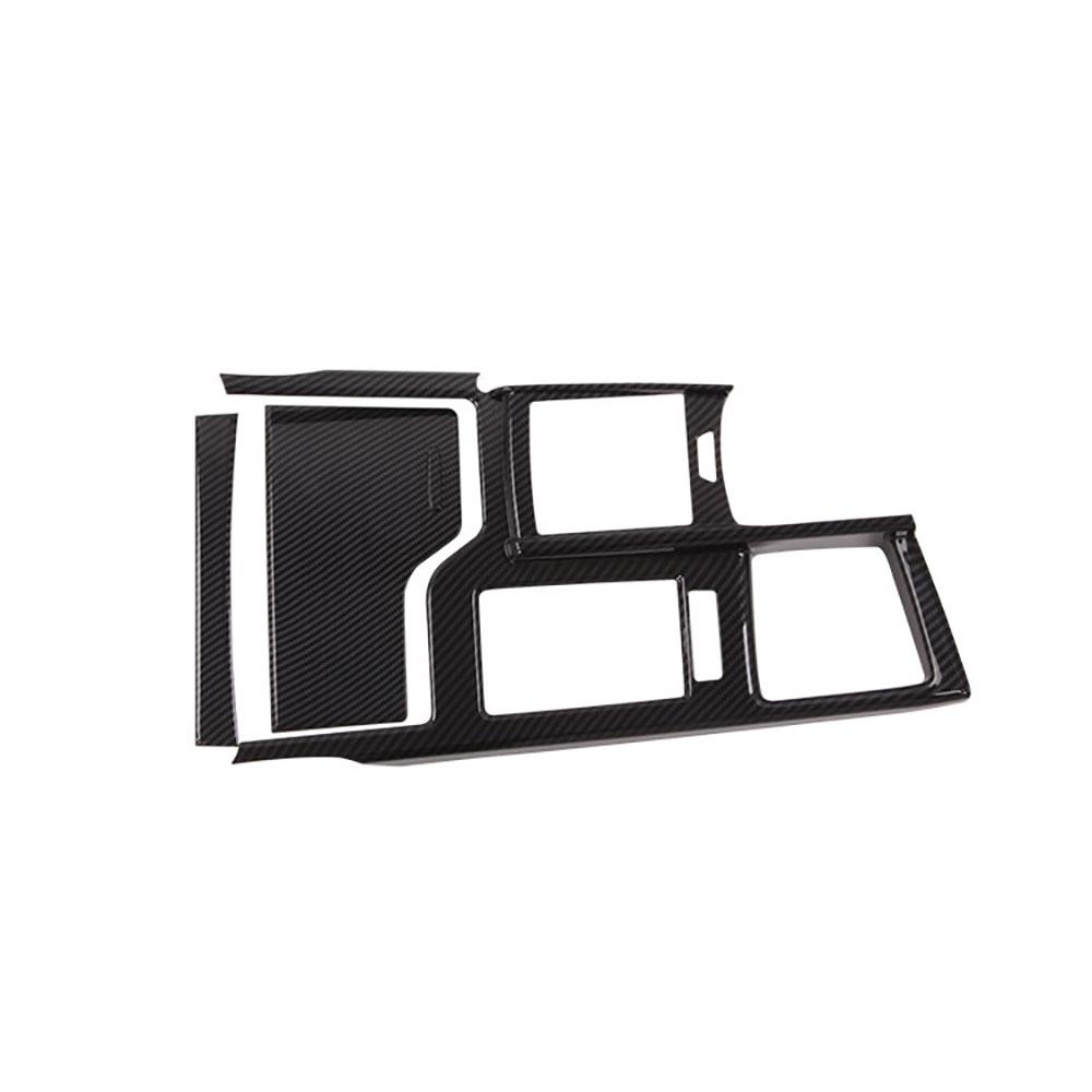 Carbon Fiber Style Gear Shift Control Panel Cover Trim For Lexus ES350 ES300H 2019-2021