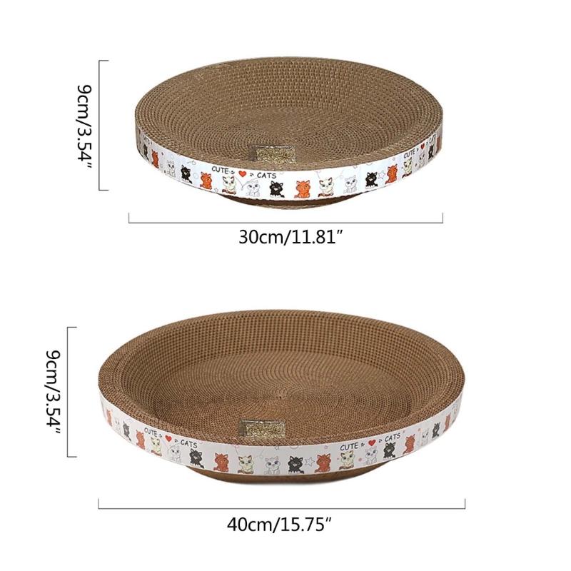 Cat Scratching Board Claw Grinder Corrugated Paper Cat Scratcher Wear-resistant Climbing Cat Scraper Protecting Claw