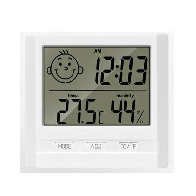 Digitales Tisch-Raumtemperaturmessgerät mit Benachrichtigungen zur Babygesundheit, digitale Innentemperaturmessung und als Wandbehang verwendbar