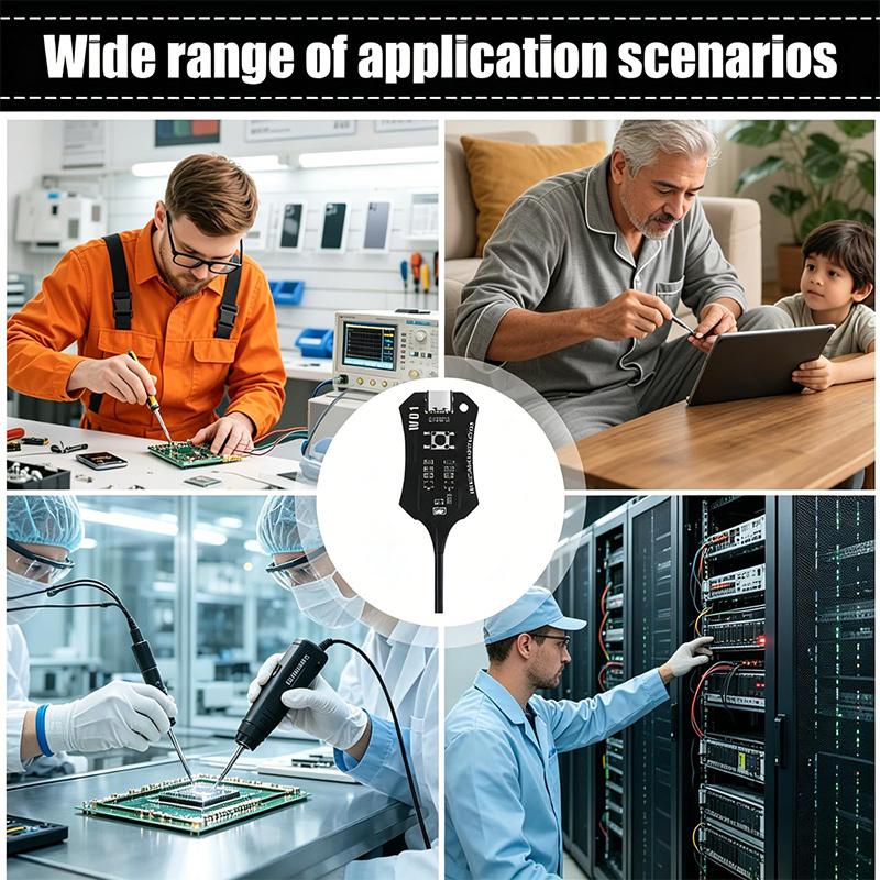 Capacitor Inductance Tester Battery Induction Board Maintenance Tool C-type Rapid Fault Diagnosis Tool Mobile Phone Repair Tool