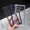 Luxury Clear Shockproof Case for Samsung Galaxy S25 S24 S23 S22 FE Plus S25 Ultra A34 A54 A15 A25 A35 A55 A16 5G Hard Acrylic Cover