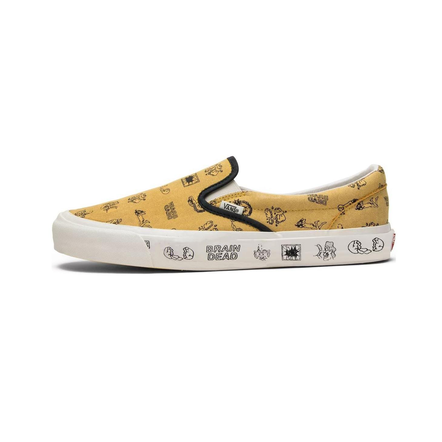 Slip-On Brain Dead x Slip-On Classic Vans Lx Aspen Gold VN0A38FJN8B 42