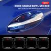 Car Door Bowl Handle Protector Stickers Transparent Anti-scratch Film For EX300H RX450H IS300H ES300H NX RX GS Al20