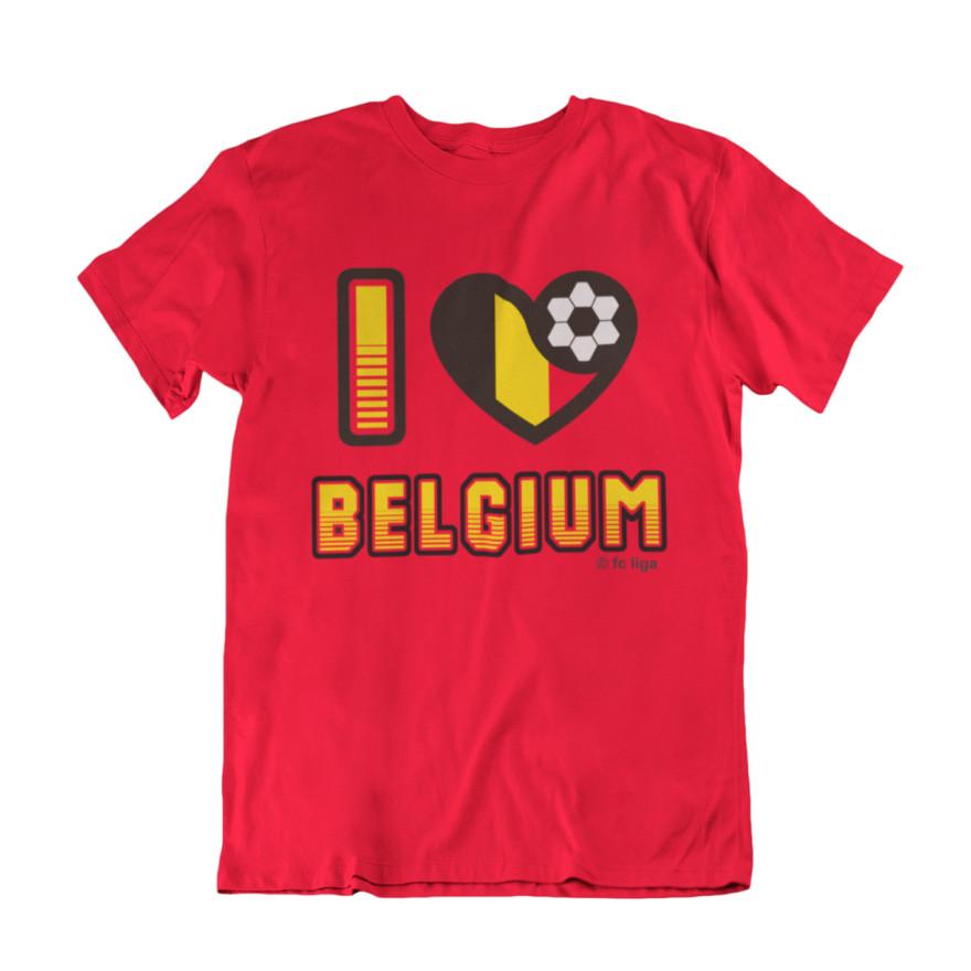 

Я ЛЮБЛЮ БЕЛЬГИЮ Футбол Футболка 2024, Взрослые Дети Или Младенец, Чемпионат мира L