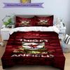3pcs Duvet Cover Set (1*Duvet Cover + 2*Pillowcase, Without Core),football club.C Print Bedding Set, Bedroom Decor, All‑Season, Birthday Gift