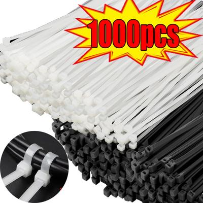 Plastový upínací límec Kabelová spona Upínací poškrábaný kabel Připevnění kabelu Velcro Samosvorné nylonové kabely Upevnění kravat