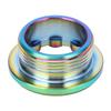 Bike Crankset Screw Ti Alloy Shock Absorption Crank Arm Screw Bike Fixing Bolt Dust Cover for M20mm