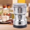 Stainless Steel Electric Coffee Grinder Transparent Lid Grain Mill Mini Spice Pepper Grinder  Nuts