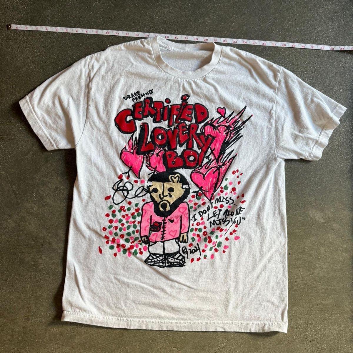 Vintage Drake Certified Lover Boy T-shirt S to 5XL PA024 L