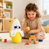 Musical Banana Plush Toy, Banana Fruit Sensing Metronome with Sounds, Interactive Sound Toy for Kids, Cute Motion Sensor Fruit Keyring Gift