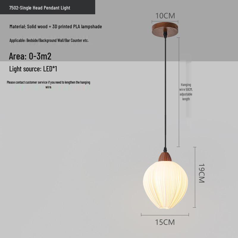 Chinese Retro Bedroom and Hallway Pendant Light