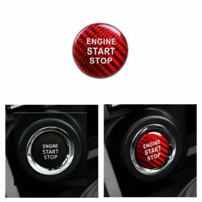 Carbon Fiber Engine Start Stop Button Cover Trim For LEXUS IS250/350/200T 13-17