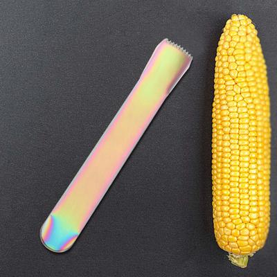 Maisentkerner Kolbenentferner Edelstahl Anti-Rutsch-Griff Praktisches Schälerwerkzeug