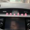 6 Stück niedliche Cartoon-Schwein-Auto-Ornamente, Auto-Innendekoration, Dekorationszubehör