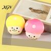 Anti-stress Hand Toy Squeeze Mushroom Shape Slow Rebound Decompression Cartoon Bright Color Stress Relief Ball Desktop Ornament Sensory Fidget