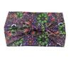 Women's Bohemian Cashew Yoga Headband - Sweat-Absorbing, Elastic Cotton Hair Accessory