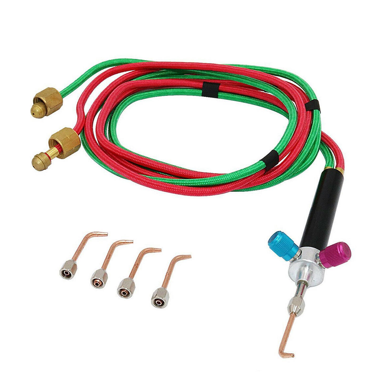 Ensemble de torche de soudage Conception compacte de type injection Ensemble portable de brasage oxyacétylénique pour soudage oxyacétylénique
