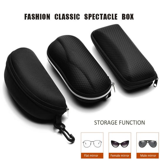 Sunglasses Case Potable Unisex Black Eye Glasses Protective Box for Sunglasses