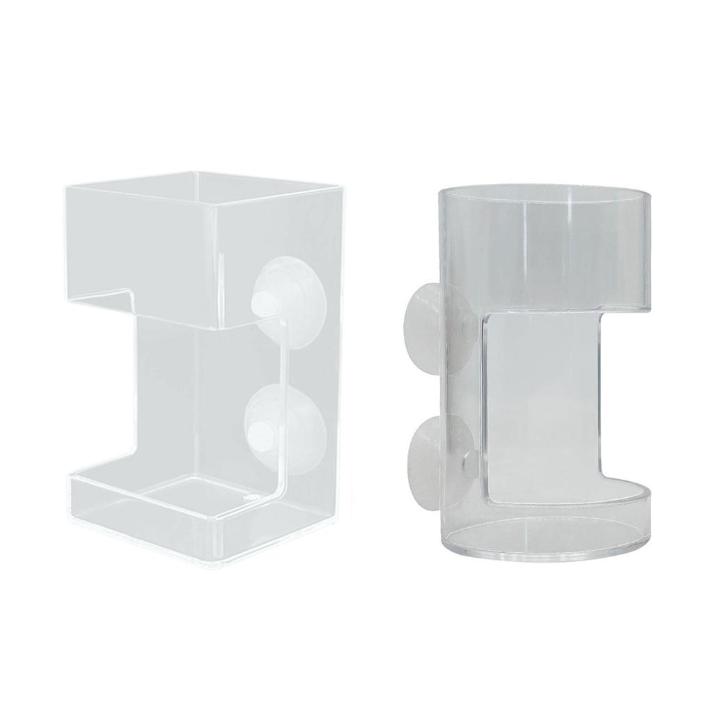 Einstellbarer, schwimmender und sinkender Futterspender für Fische. Platzsparender, leicht zu reinigender Fischfutterspender, geeignet für den Einsatz im Heimaquarium