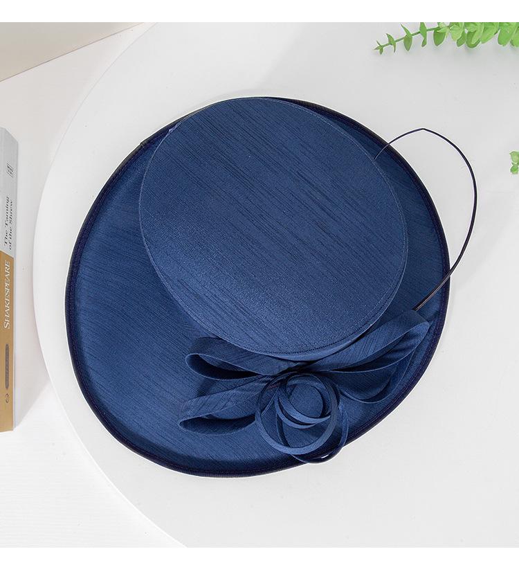 Elegant Retro European & American Wide-Brim Sun Hat for Women - Spring/Summer Beach & Banquet Style