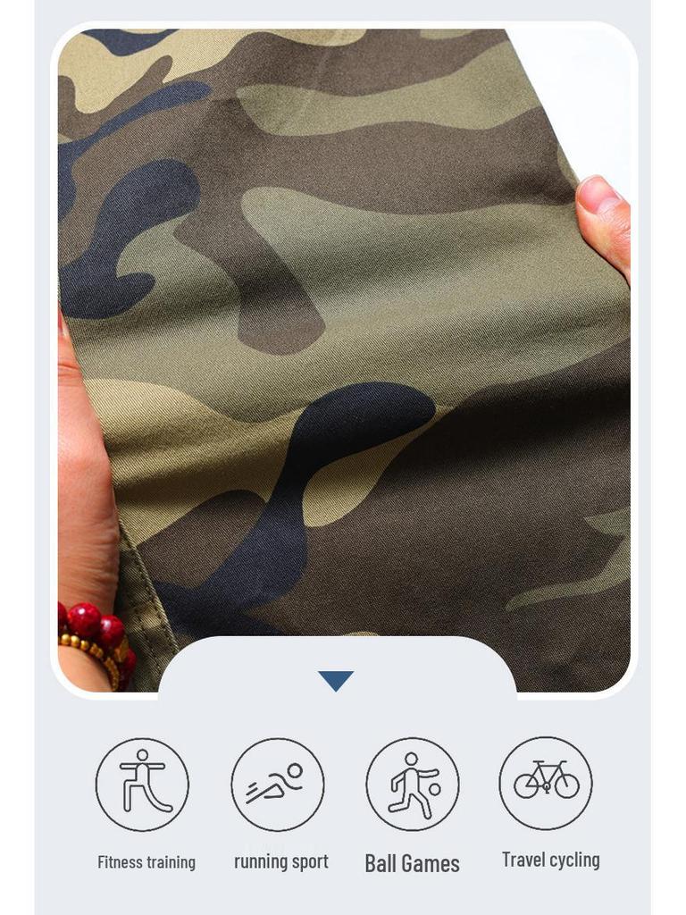 Unisex Camouflage Workwear Set: Durable, Heat-Resistant Cotton Thread for Outdoor, Welding, and Electrician Tasks