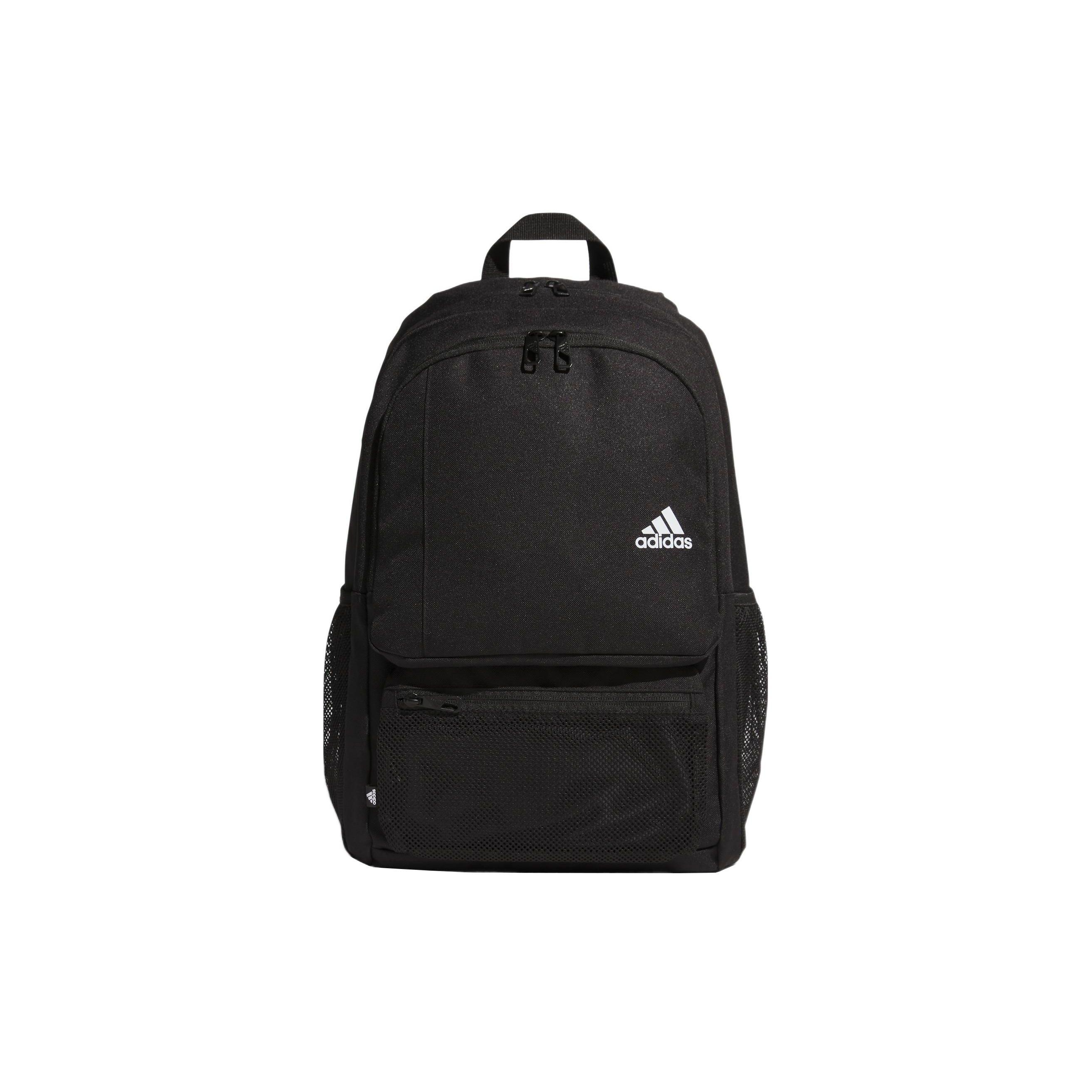 Adidas Logo Sports Casual Two-In-One Backpack Unisex Backpack Black IT3756 Black