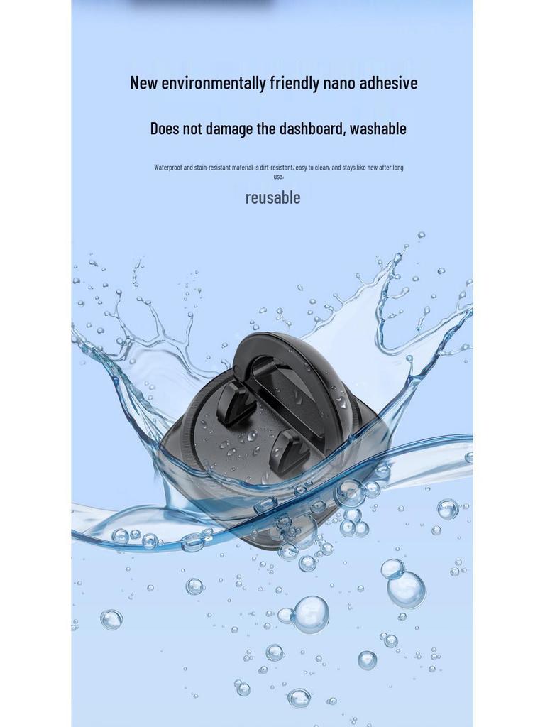 360° Rotating Gravity Phone Holder for Car Dashboard