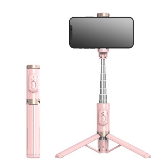 Extendable Selfie Stick Tripod with Wireless Remote Shutter Compact Design Portable