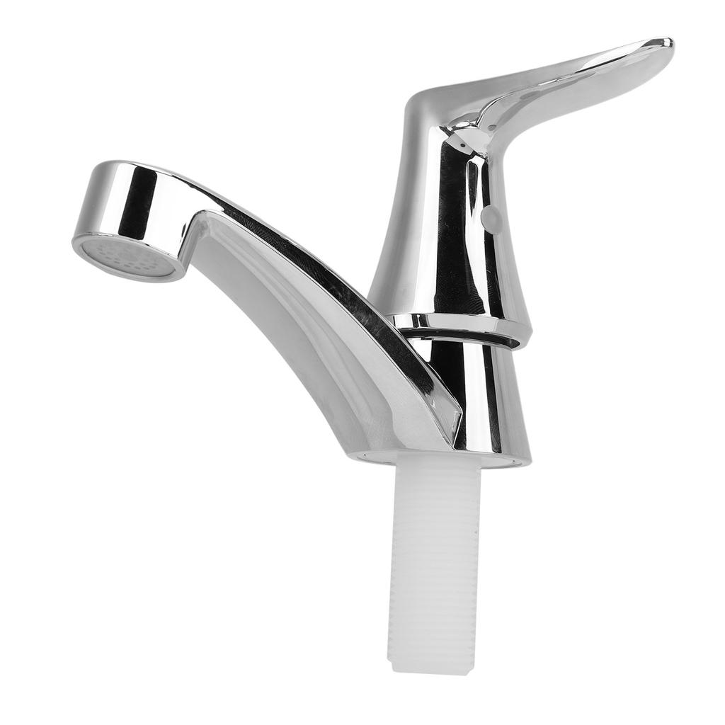 RV Bathroom Faucet Single Cold Water Chrome Rust Proof Kitchen Sink Faucet for Motorhome Yacht Boat