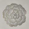 Luxury Peony Flower PVC Placemat: Heat-Resistant, Waterproof, and Oil-Proof.