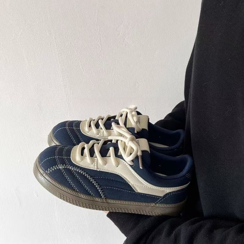 Chaussures de skate pour femmes nouvelles chaussures de printemps à plateforme polyvalentes de niche chaussures d'entraînement à la dopamine