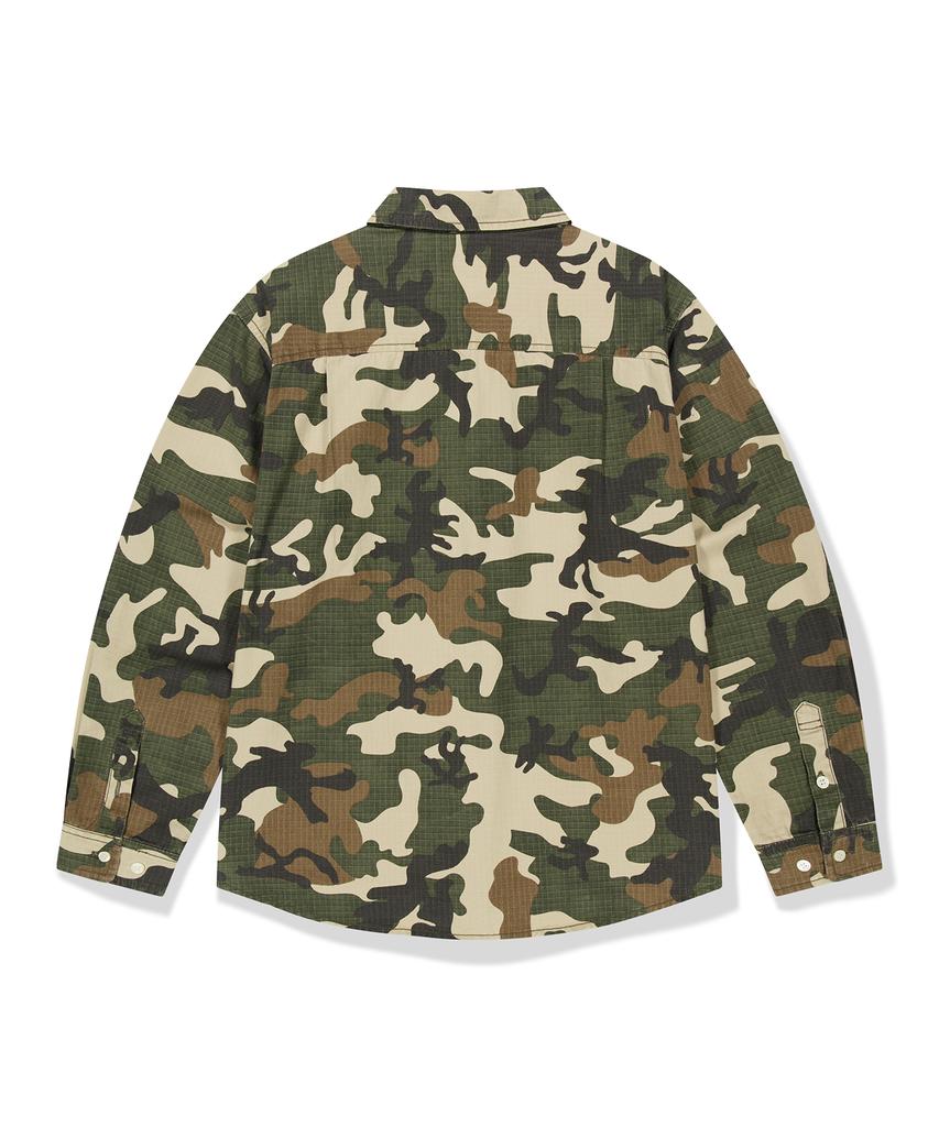 WKNDRS Vintage Washed Shirt (Camo)