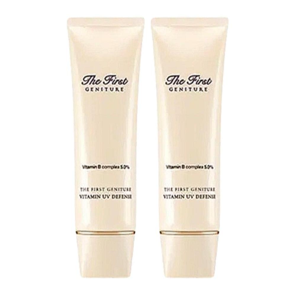 Ohui The First Geniture Vitamin UV Defense SPF 50+ PA++++ 50ml – Luxury Korean Sunscreen, Vitamin Complex & Anti-Aging Protection