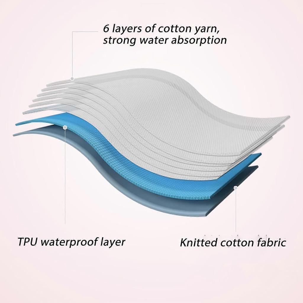 Baby Potty Training Underwear 6-layer Gauze Super Absorbent 3d Stereoscopic Cutting Cotton Pants For