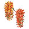 Hanging Artificial Flowers Decorative Silk Flower Hanging Plant Fake Flowers for Indoor Outdoor Home Porch Garden Summer