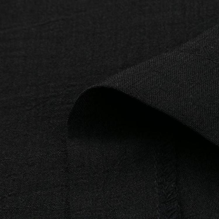 Women Autumn Spring Maxi Dress Pure Color V Neck Long Sleeves Pullover A-line Loose Hem Pleated with Side Pockets Casual Daily Wear