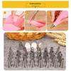 32Pcs Cake Decorating Tools Icing Cream Piping Nozzle Tips Confectionery Pastry Bags Stainless Steel Nozzles Tip Cake Decoration
