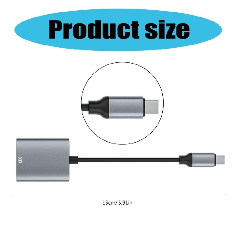Memory Card Reader Card Reader High Speed USB C Card Reader to XD Memory Card Reader for Phone Laptop Tablet Computers