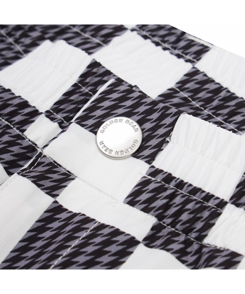 Goldeunbeeo (M) Checker Board Printed Shorts G4Pam26401Whx